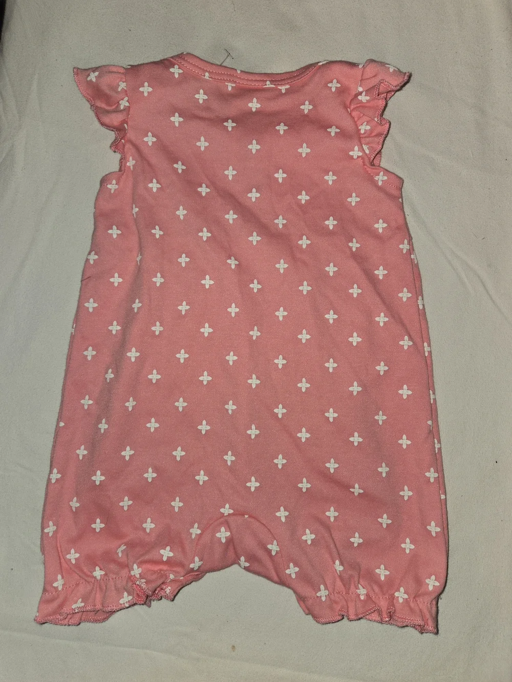 Baby Girls Pink 'Sweet Little Girl' One-Piece Bodysuit